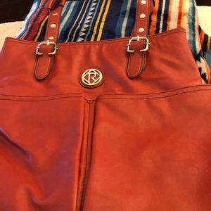 Lipstick Red Relic Leather Purse